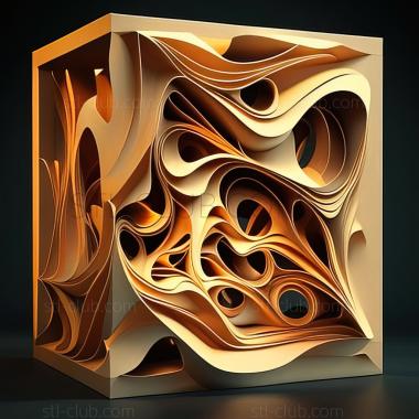 3D model st abstract art (STL)